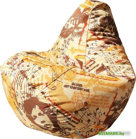 Кресло-мешок Flagman Груша Мега Г3.7-26 (music) - фото