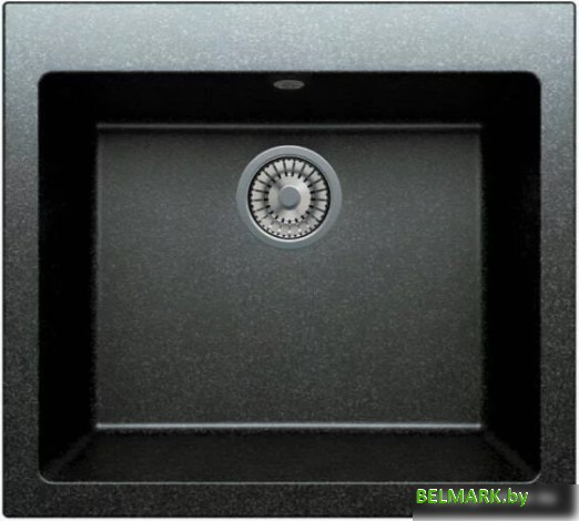 Кухонная мойка Tolero R-111 (уголь) - фото