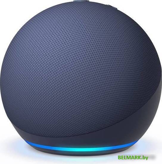 Умная колонка Amazon Echo Dot (синий, 5-ое поколение) - фото