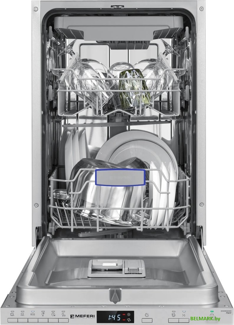 Встраиваемая посудомоечная машина Meferi MDW4563 Power - фото