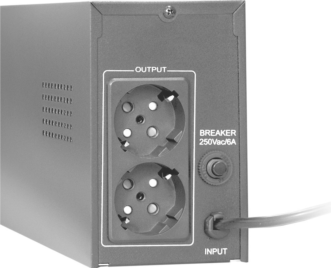 Источник бесперебойного питания ExeGate Power Back BNB-450.LED.AVR.EURO - фото2