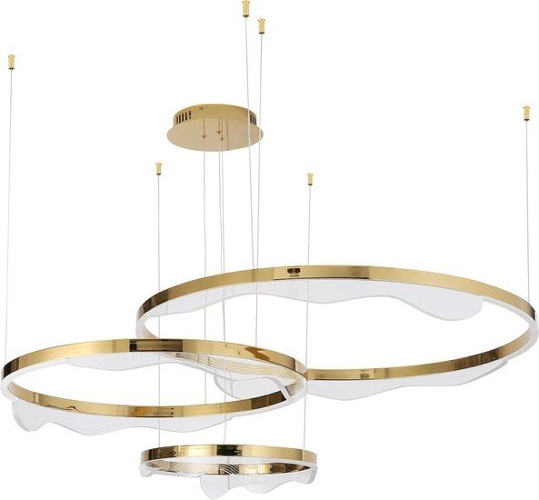 Подвесная люстра Kinklight Кастела 08263.36P (латунь) - фото