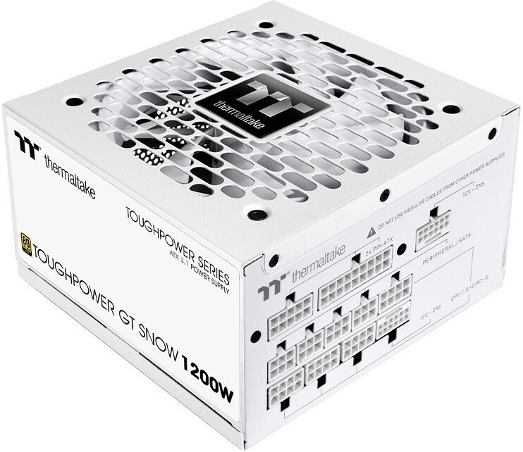 Блок питания Thermaltake Toughpower GT Snow 1200W PS-TPT-1200FNFAGE-W - фото