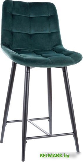 Стул Signal Chic H-2 Velvet (bluvel 78 зеленый/черный) - фото