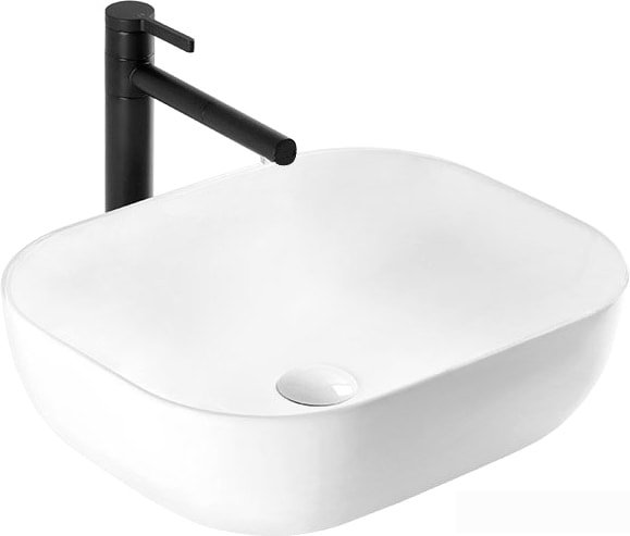 Умывальник Rea Belinda (белый матовый) - фото