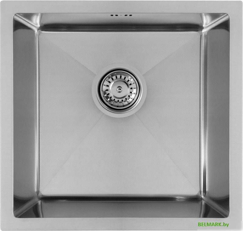 Кухонная мойка ARFEKA ECO AR 450*450 SATIN DECOR MILLET GRAINS - фото