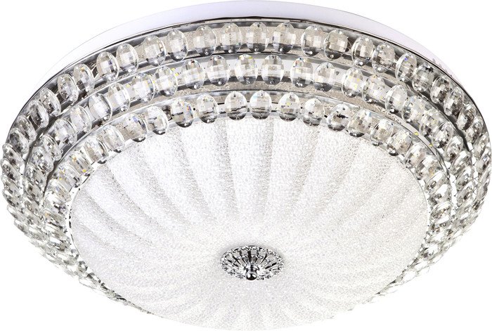 Припотолочная люстра LED4U 1101/750 CR ПДУ - фото