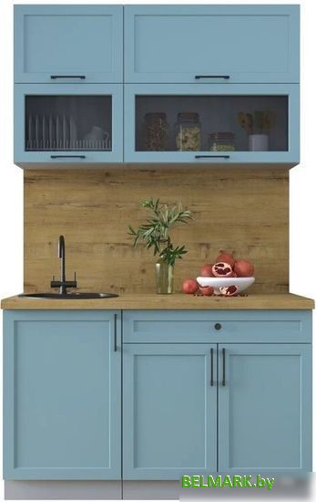 Интерлиния Тренд 1.3Б (океан/океан/дуб бунратти) - фото