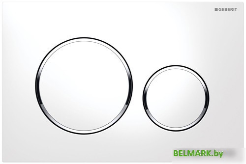Geberit Sigma 20 115.882.KJ.1 (белый/глянцевый хром) - фото