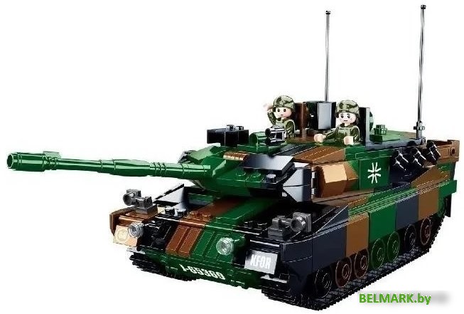 Конструктор Sluban Модельки Боевой танк M38-B0839 - фото2