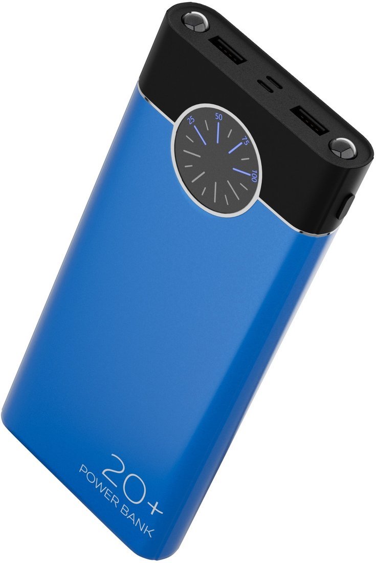 Внешний аккумулятор More Choice PB40-20 20000mAh (синий) - фото2