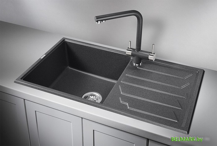 Кухонная мойка Granula GR-8601 (графит) - фото2