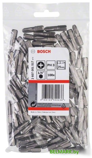 Набор бит Bosch 2607001517 (100 предметов) - фото