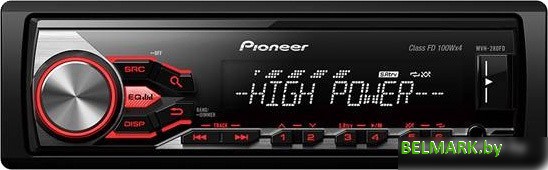 USB-магнитола Pioneer MVH-280FD - фото