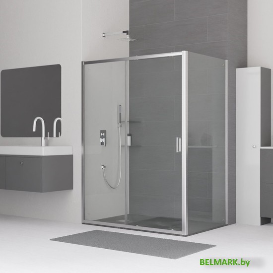 Душевой уголок RGW CL-48 (CL-14 + Z-050-1) 32094886-011 160x80 (хром/прозрачное стекло) - фото