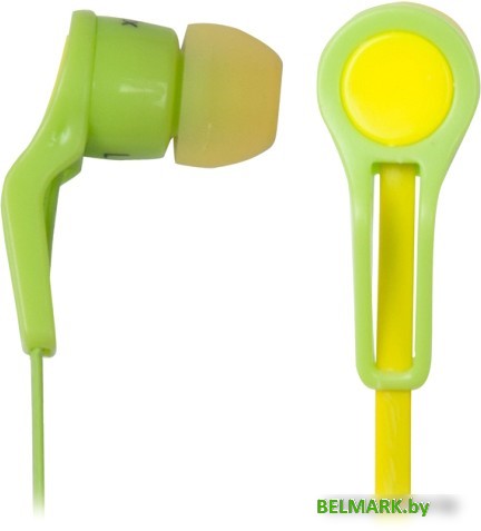 Наушники Ritmix RH-014 Green-Yellow - фото