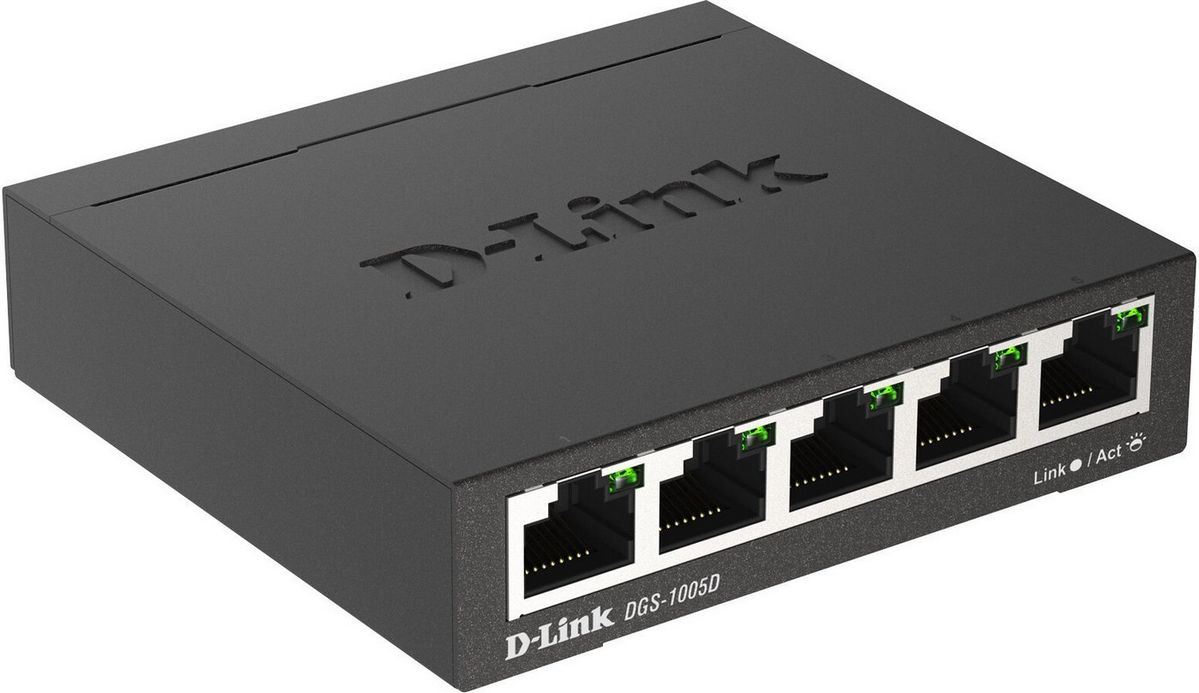 Неуправляемый коммутатор D-Link DGS-1005D/R1A - фото2