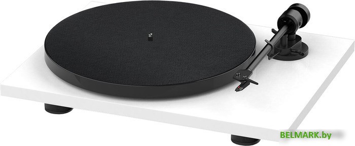 Виниловый проигрыватель Pro-Ject E1 Phono (Ortofon OM 5E, белый) - фото