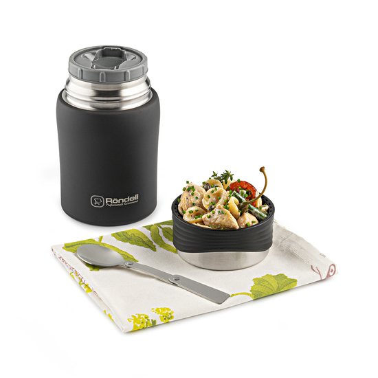 Термос для еды Rondell RDS-1303 700 мл (черный) - фото2