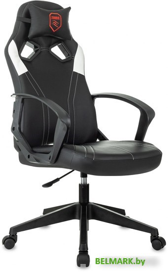 Кресло Zombie Zombie 50 (черный/белый) - фото