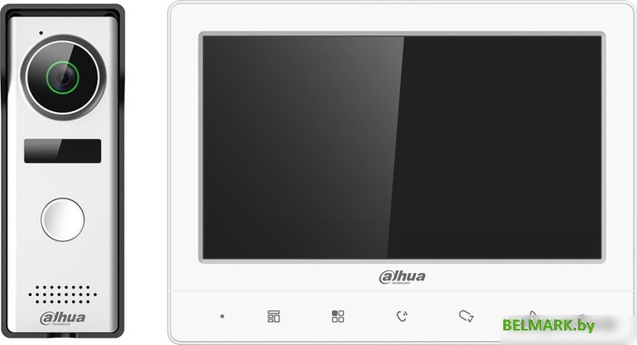 Комплект видеодомофона Dahua DHI-KTA02 - фото