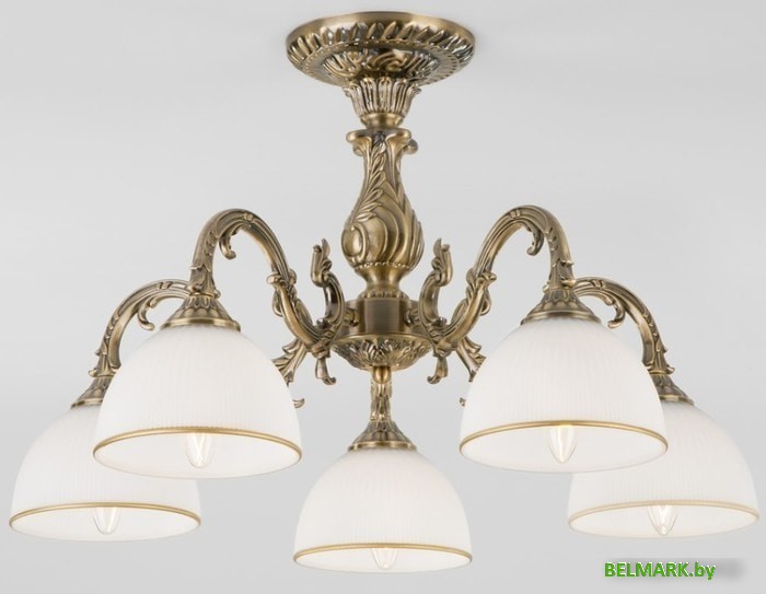 Подвесная люстра Евросвет 60106/5 (Античная бронза) - фото