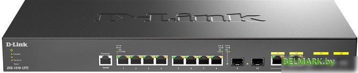 Управляемый коммутатор уровня 2+ D-Link DXS-1210-12TC/B1A - фото