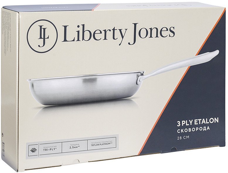 Сковорода Liberty Jones 3Ply Etalon LJ0000224 - фото2