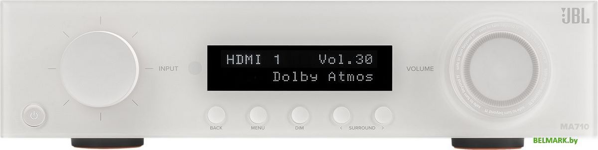AV ресивер JBL MA710 (белый) - фото
