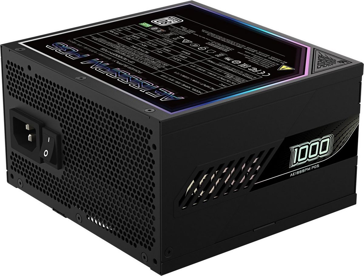 Блок питания Gigabyte Aorus Elite P1000W Platinum AE1000PM PG5 - фото2