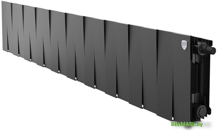 Биметаллический радиатор Royal Thermo PianoForte 200 Noir Sable VDR (20 секций) - фото