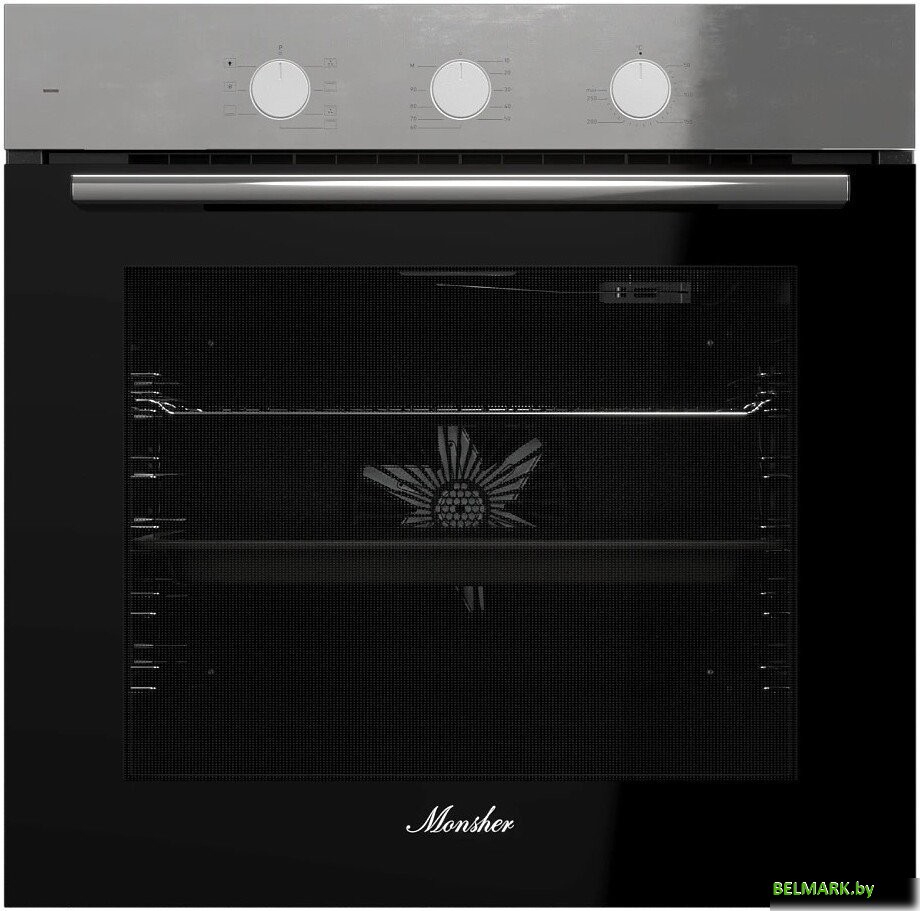 Электрический духовой шкаф Monsher MOE 6007 Acier - фото