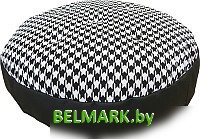 Лежак AntePrima Bonheur BONPUFPDPNER02 (черный/белый) - фото