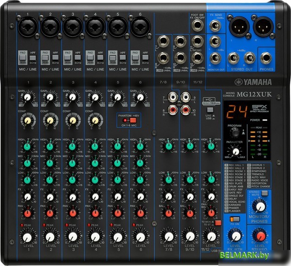 Микшерный пульт Yamaha MG12XUK - фото