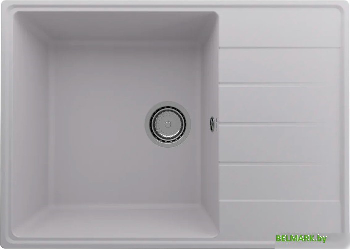 Кухонная мойка Ulgran Quartz Prima 700-04 (платина) - фото