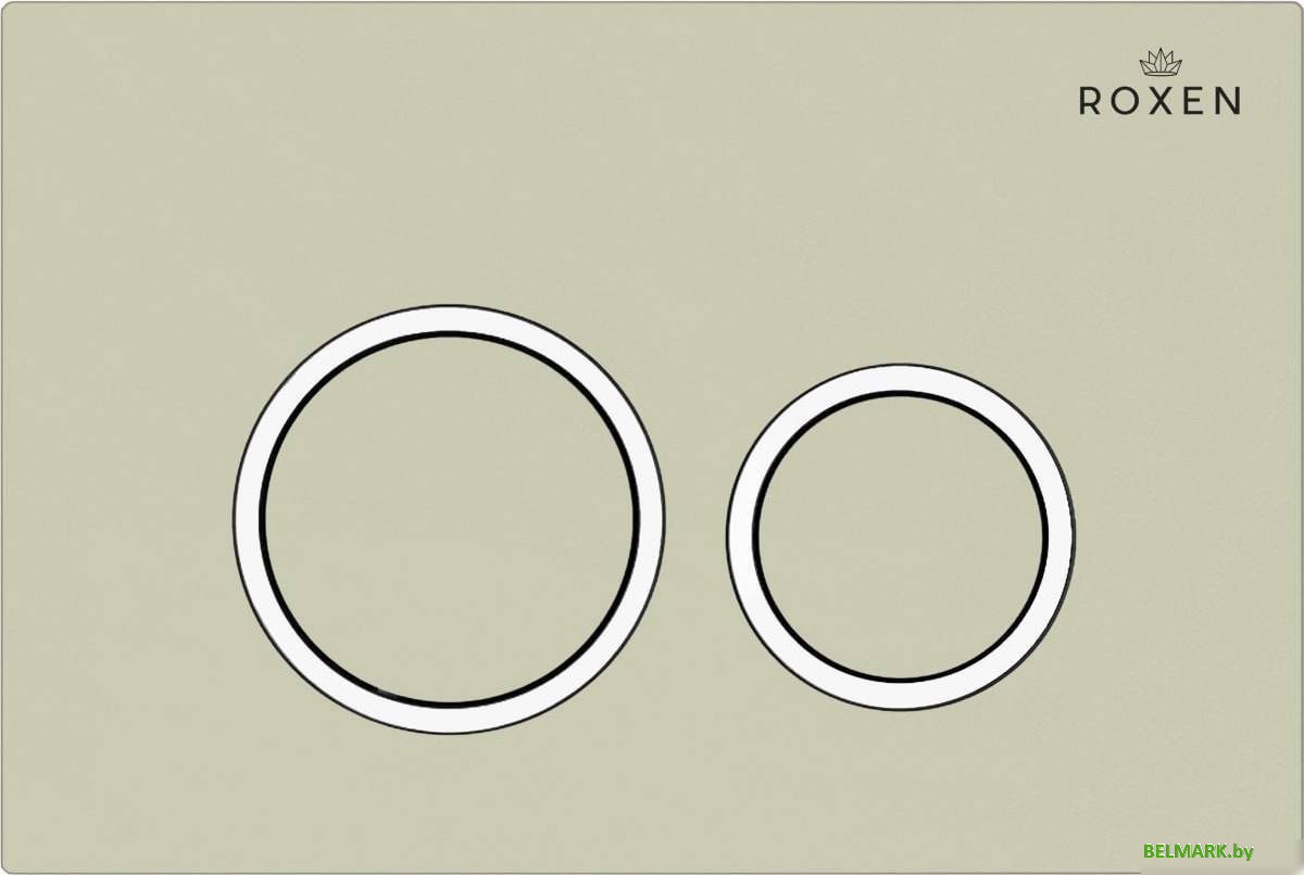 Унитаз подвесной Roxen Vine Tornado в комплекте с инсталляцией StounFix Dual Fresh 6 в 1 979011 (кнопка: бежевый) - фото2