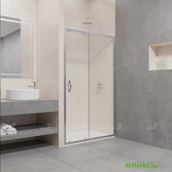 Душевая дверь RGW PA-016 130 (хром/прозрачное стекло) - фото