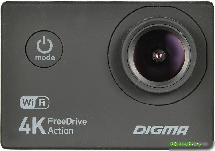 Экшен-камера Digma FreeDrive Action 4K WIFI - фото