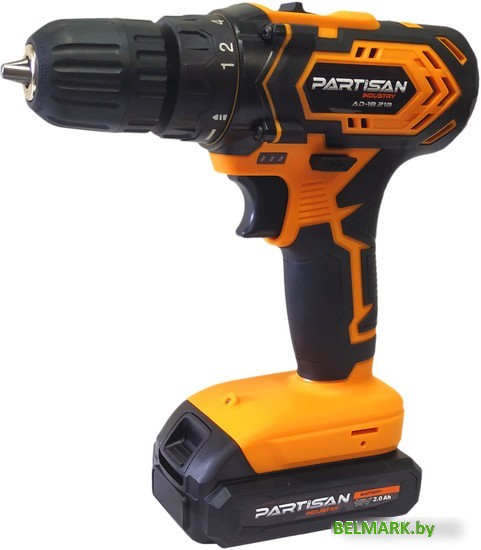 Дрель-шуруповерт Partisan AD-12.14BPSN (с 2-мя АКБ, кейс, оснастка) - фото2