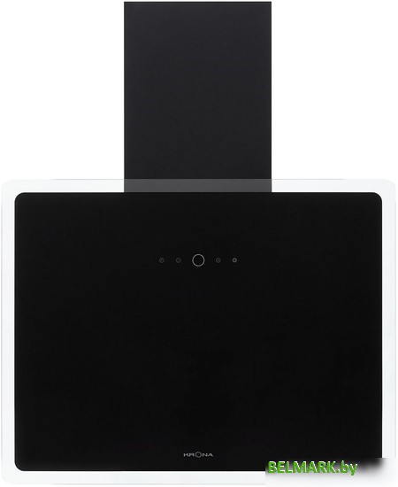 Кухонная вытяжка Krona Aura 600 Frame S (черный/прозрачный кант) - фото