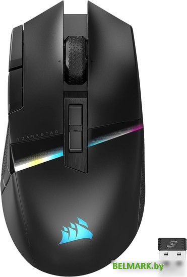 Игровая мышь Corsair Darkstar Wireless RGB - фото2