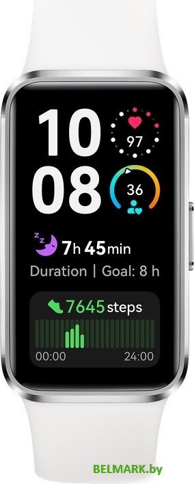 Фитнес-браслет Huawei Band 10 (белый, международная версия) - фото2