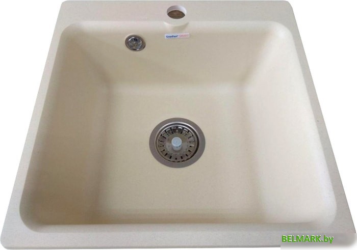 Кухонная мойка GranFest SMART GF-SM430 (бежевый) - фото