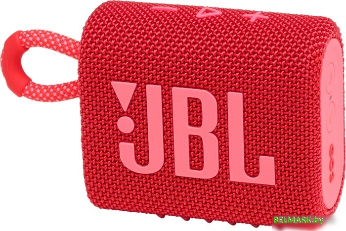 Беспроводная колонка JBL Go 3 (красный) - фото