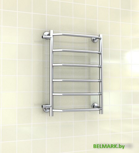 Полотенцесушитель Ростела Трапеция боковое подключение 1&quot; 11 перекладин 120 см - фото2