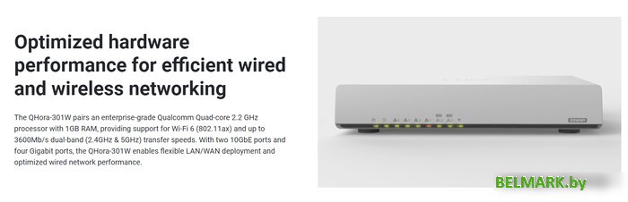 Wi-Fi роутер QNAP QHora-301W - фото2