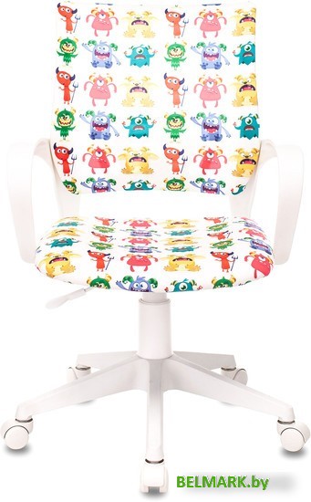 Офисное кресло Бюрократ Burokids 1W 1687096 (белый/пластик белый) - фото2