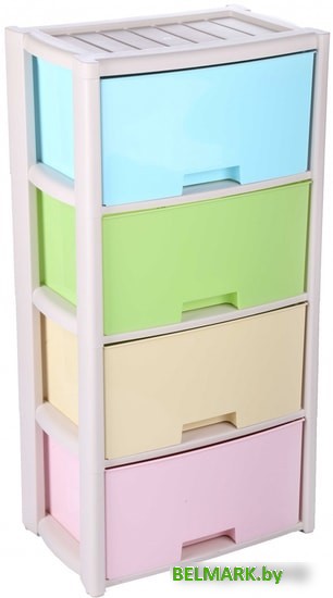 Комод Альтернатива Колорит М7838 (цветной) - фото