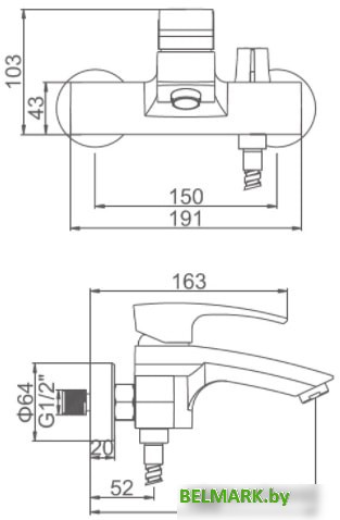 Смеситель Gerhans K13214 - фото2