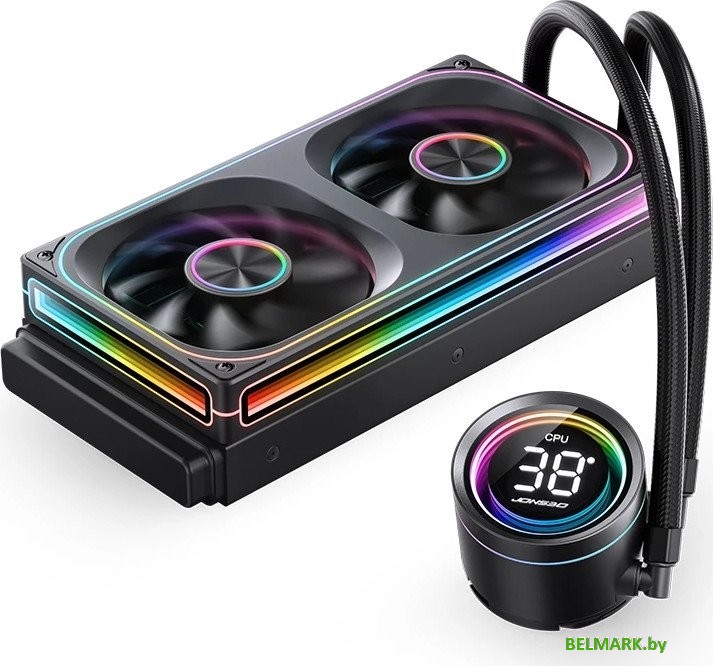 Система жидкостного охлаждения для процессора Jonsbo TH-240 (черный) - фото2